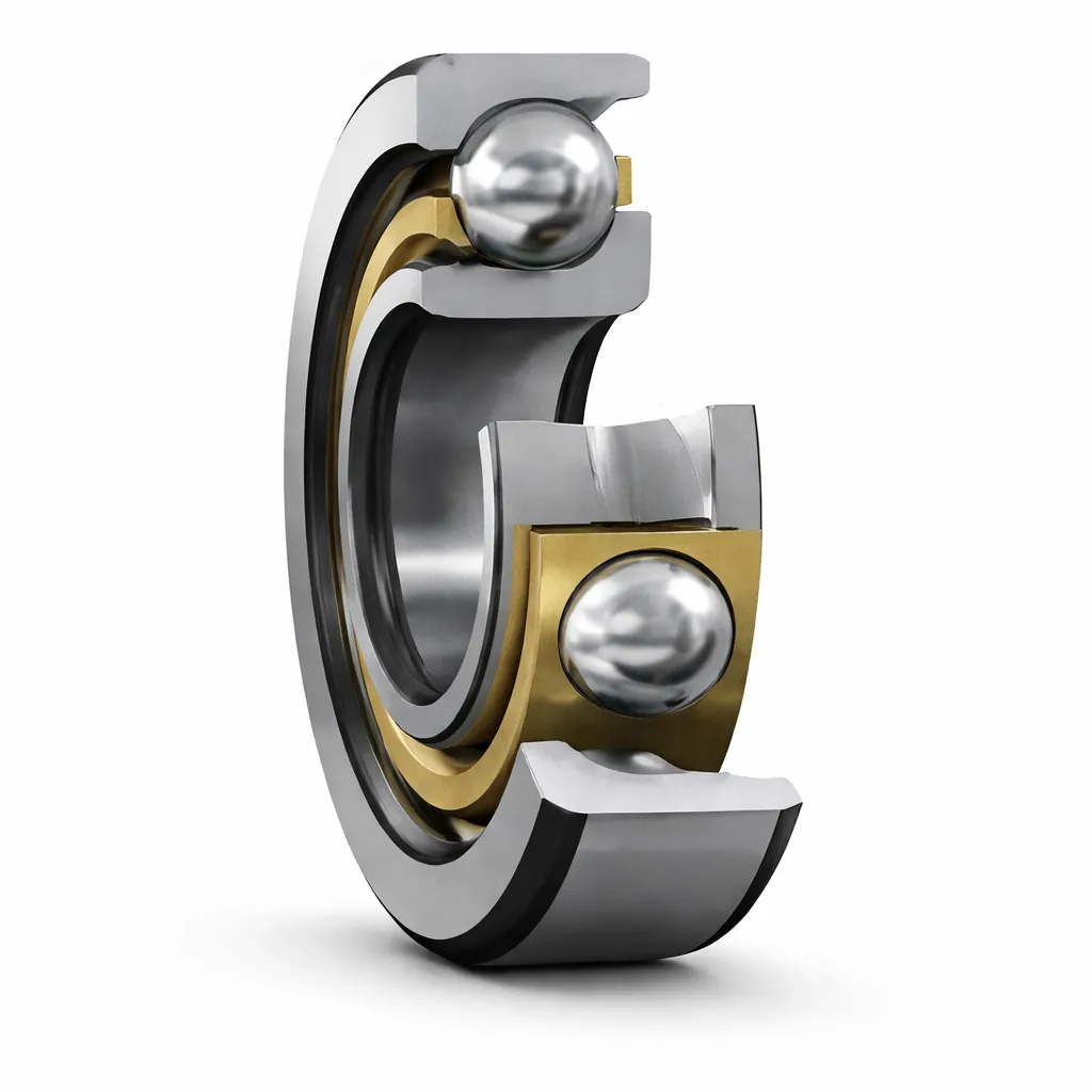Angular Contact Ball Bearing Geometry