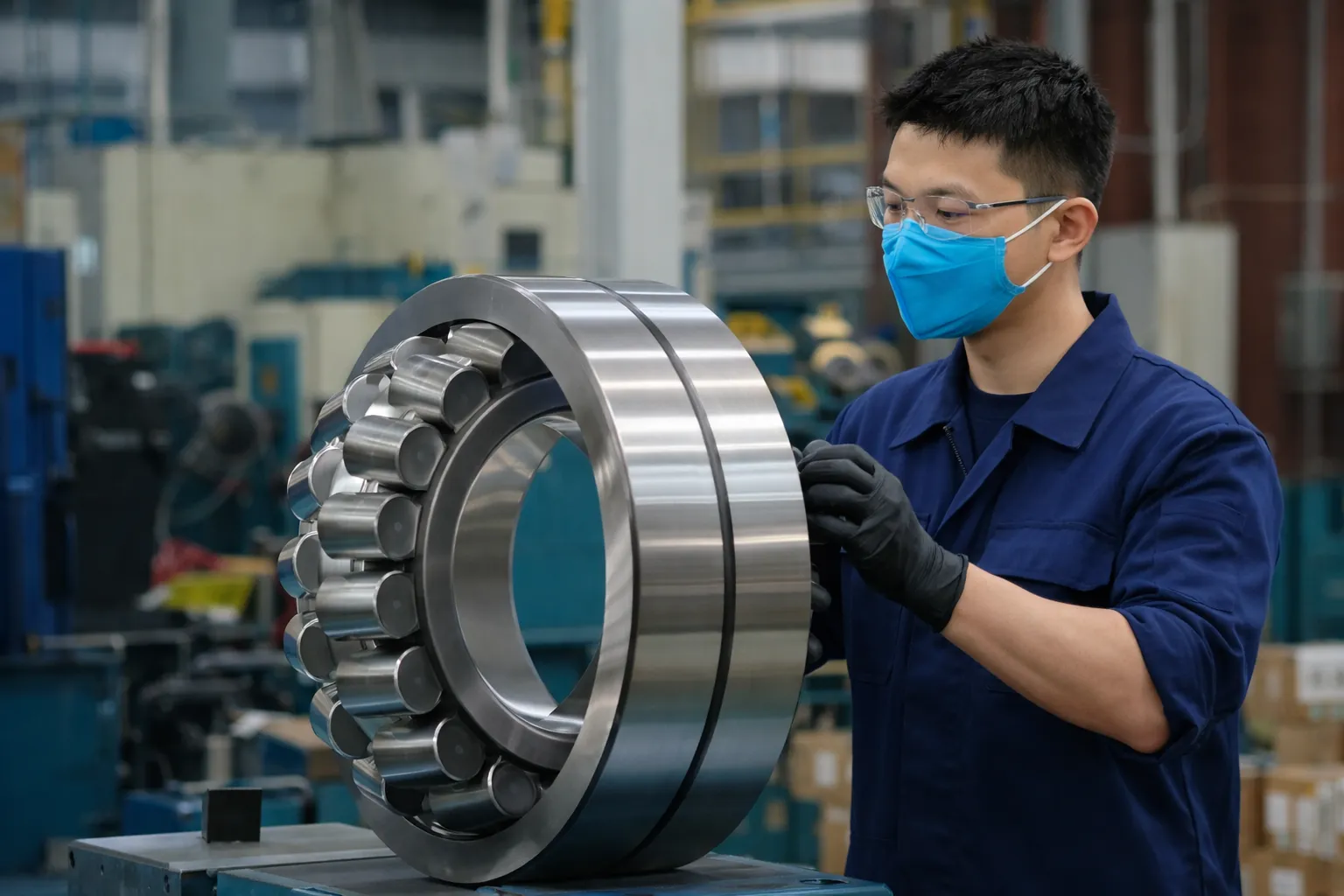 Engineers reviewing drawings