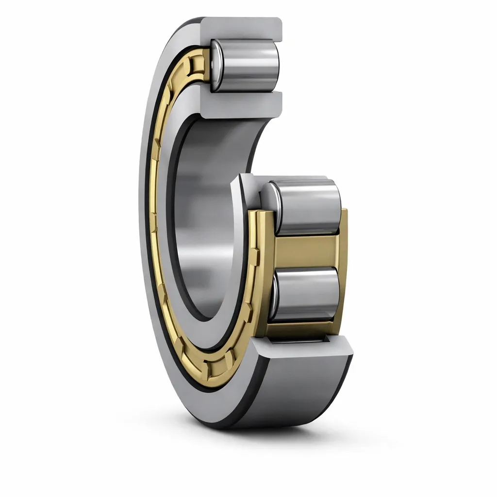 Cylindrical roller bearing internal structure
