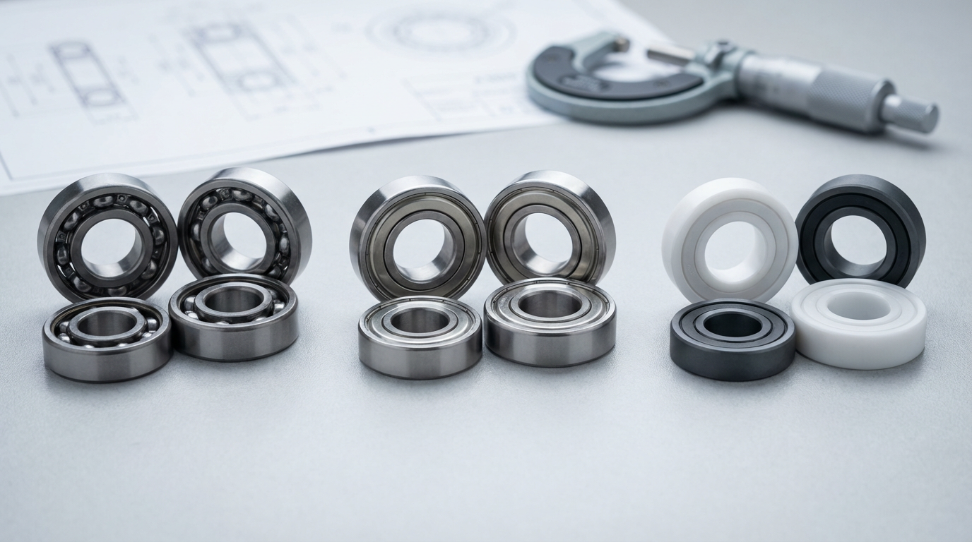 What is bearing material selection?