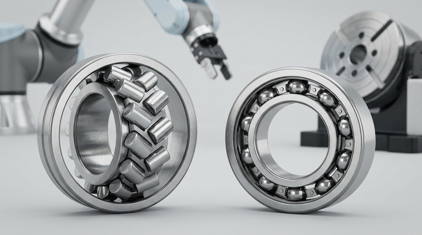What is crossed roller bearings vs angular contact bearings crossed roller bearings angular contact bearings precision rotary bearings bearing stiffness comparison high precision motion bearings robotics bearing comparison bearing for rotary tables bearing for robotic joints cross roller bearing applications angular contact bearing applications precision bearing selection?