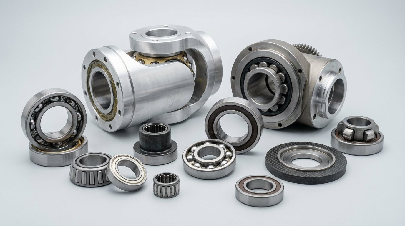 What are robot joints made of?