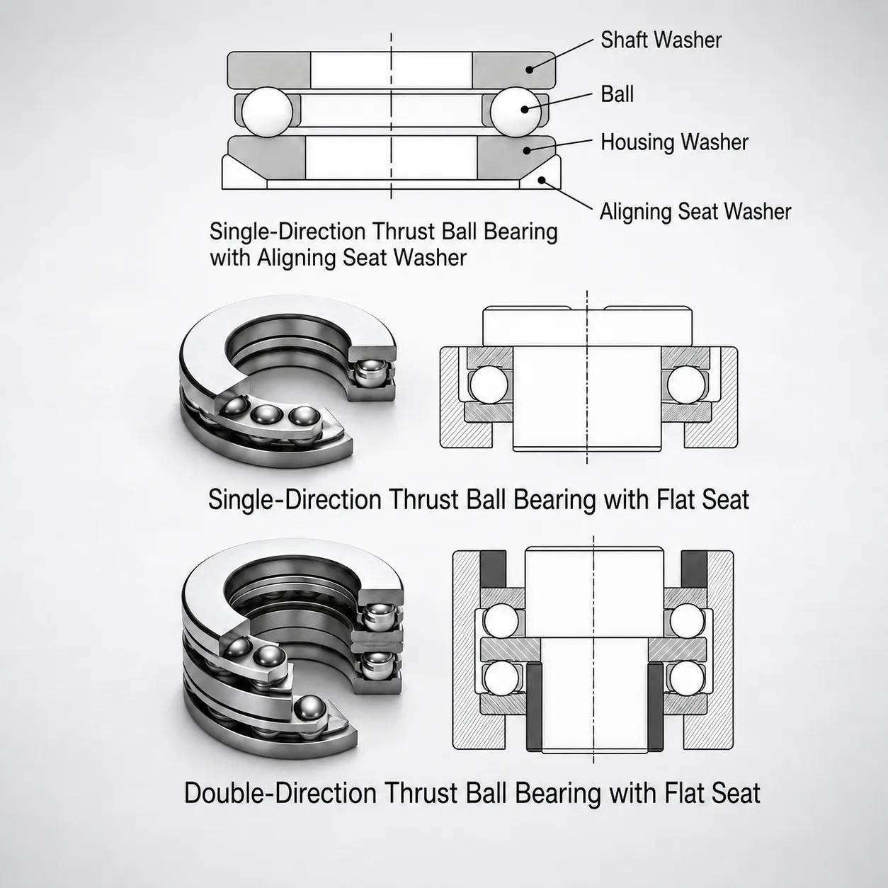 Industrial Thrust Roller Bearings Application