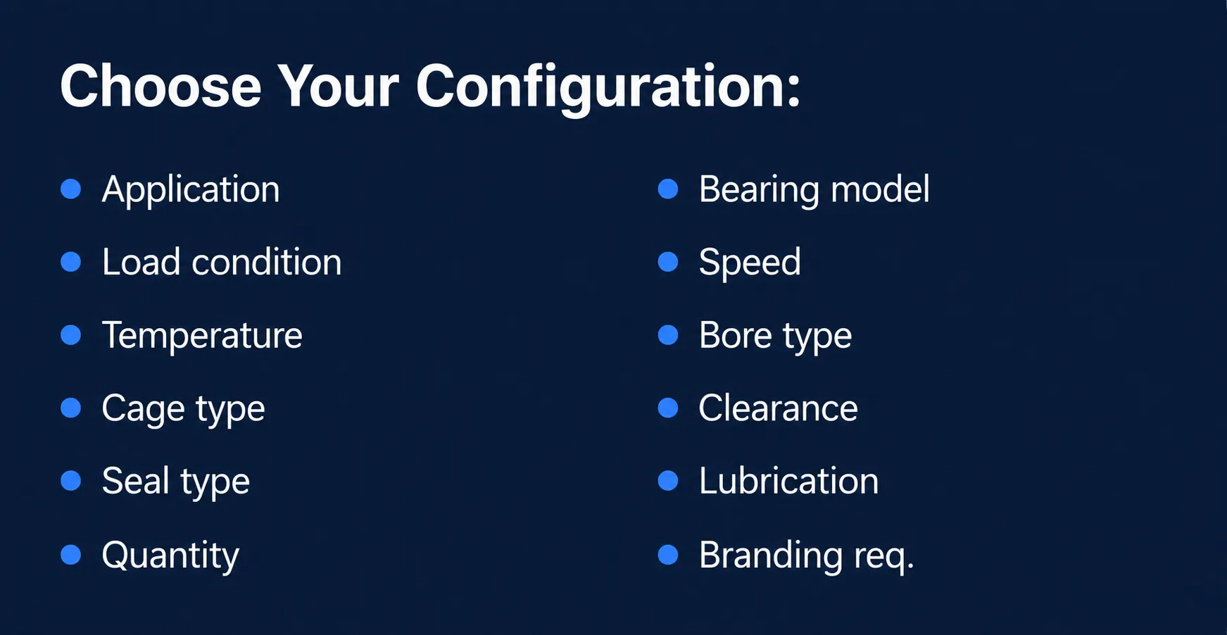 Custom Cylindrical Roller Bearings