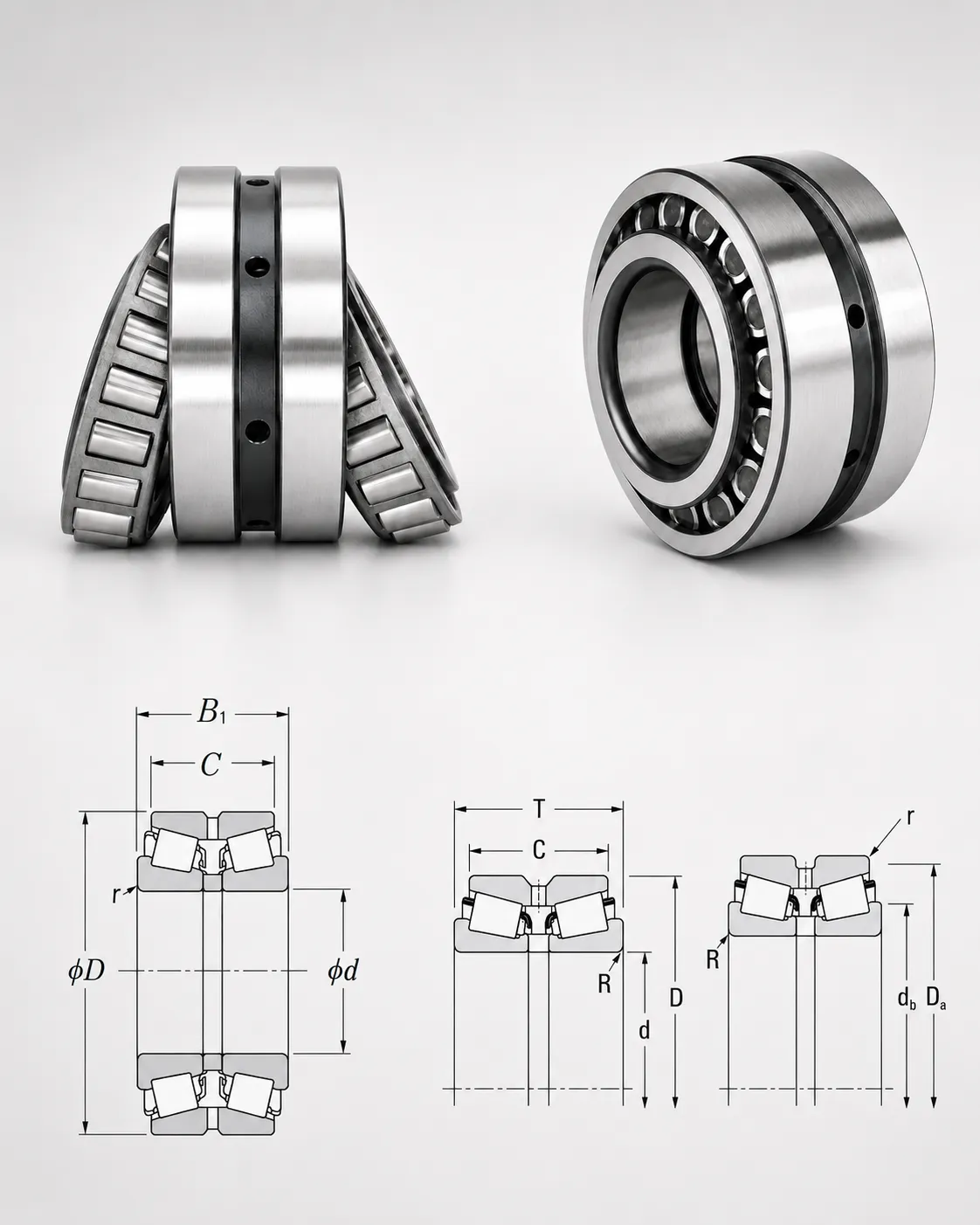 Double Row Tapered Roller Bearing