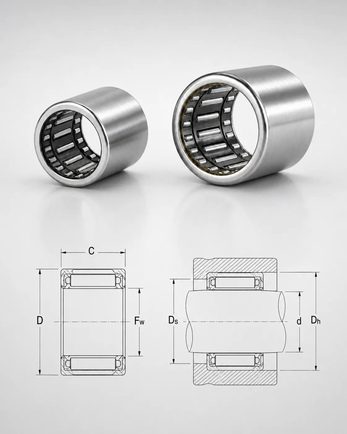 Drawn Cup Roller Clutch