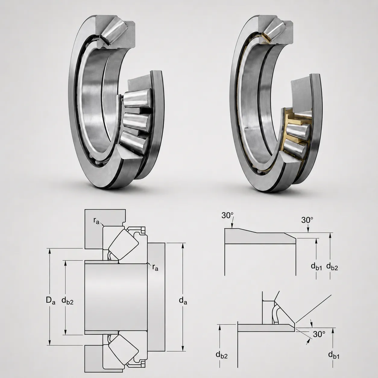 CC E Type Spherical Roller Bearings