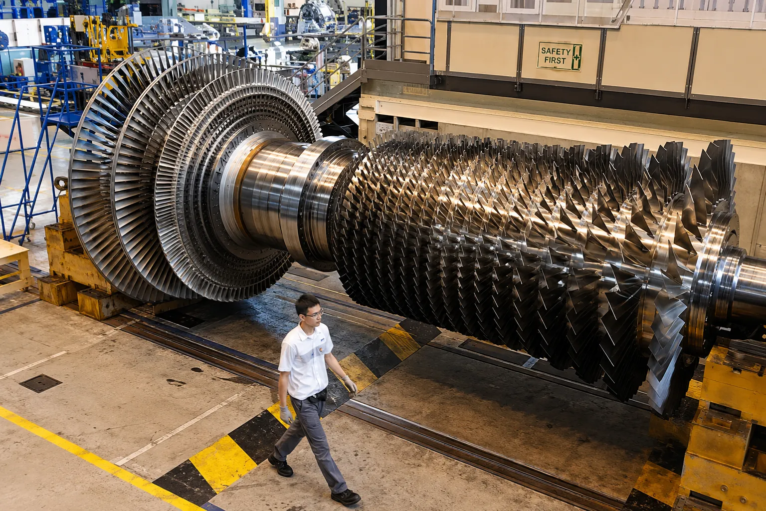 four point contact bearing for industrial power transmission
