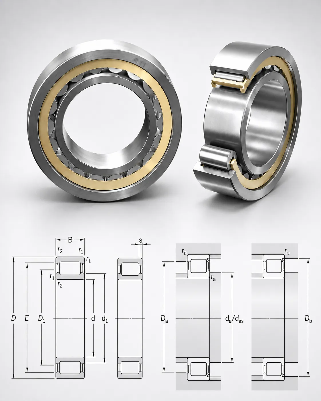 High-Capacity Cylindrical Roller Bearings