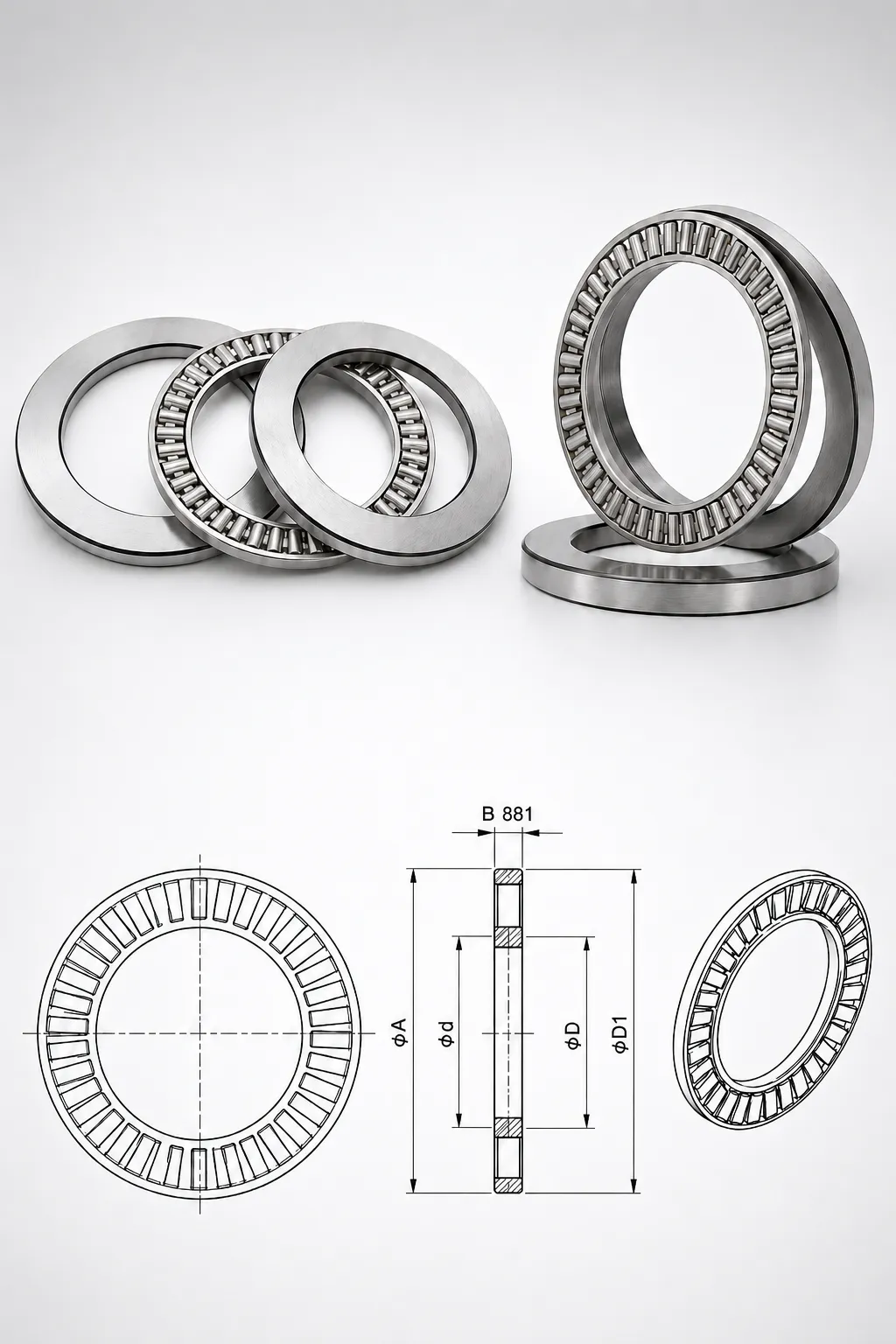 Needle Roller Thrust Bearings