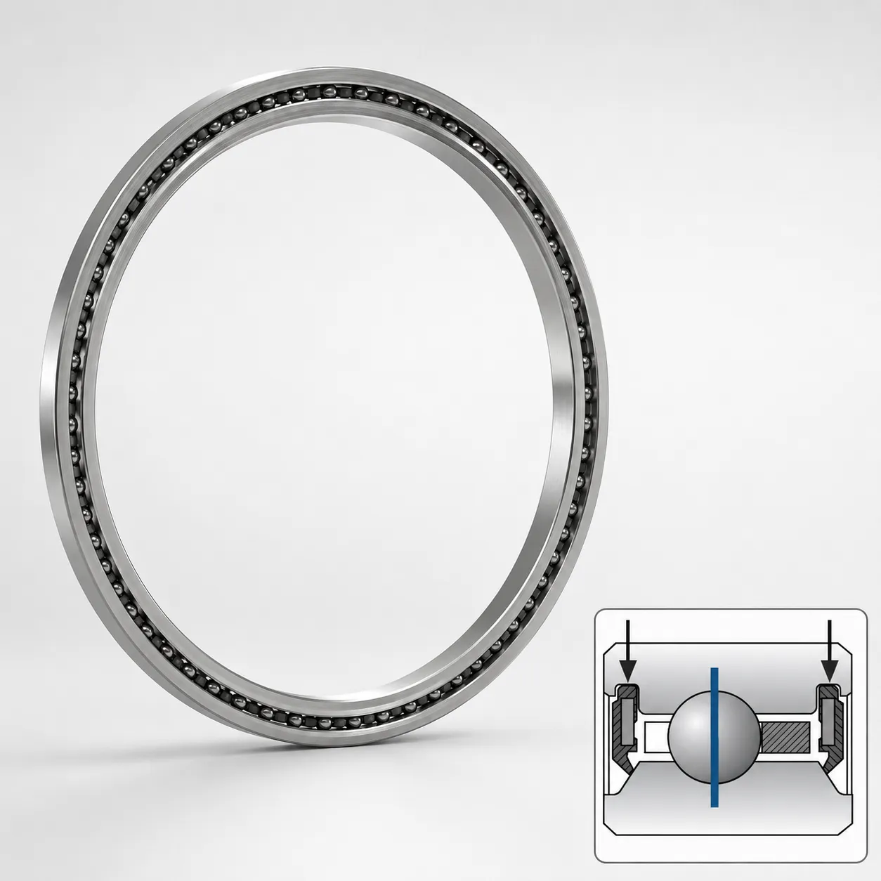 Radial Contact Thin-Section Bearing
