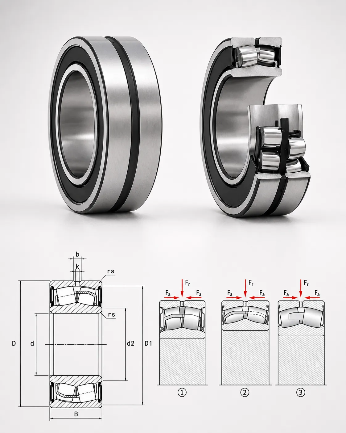 Sealed Spherical Roller Bearings