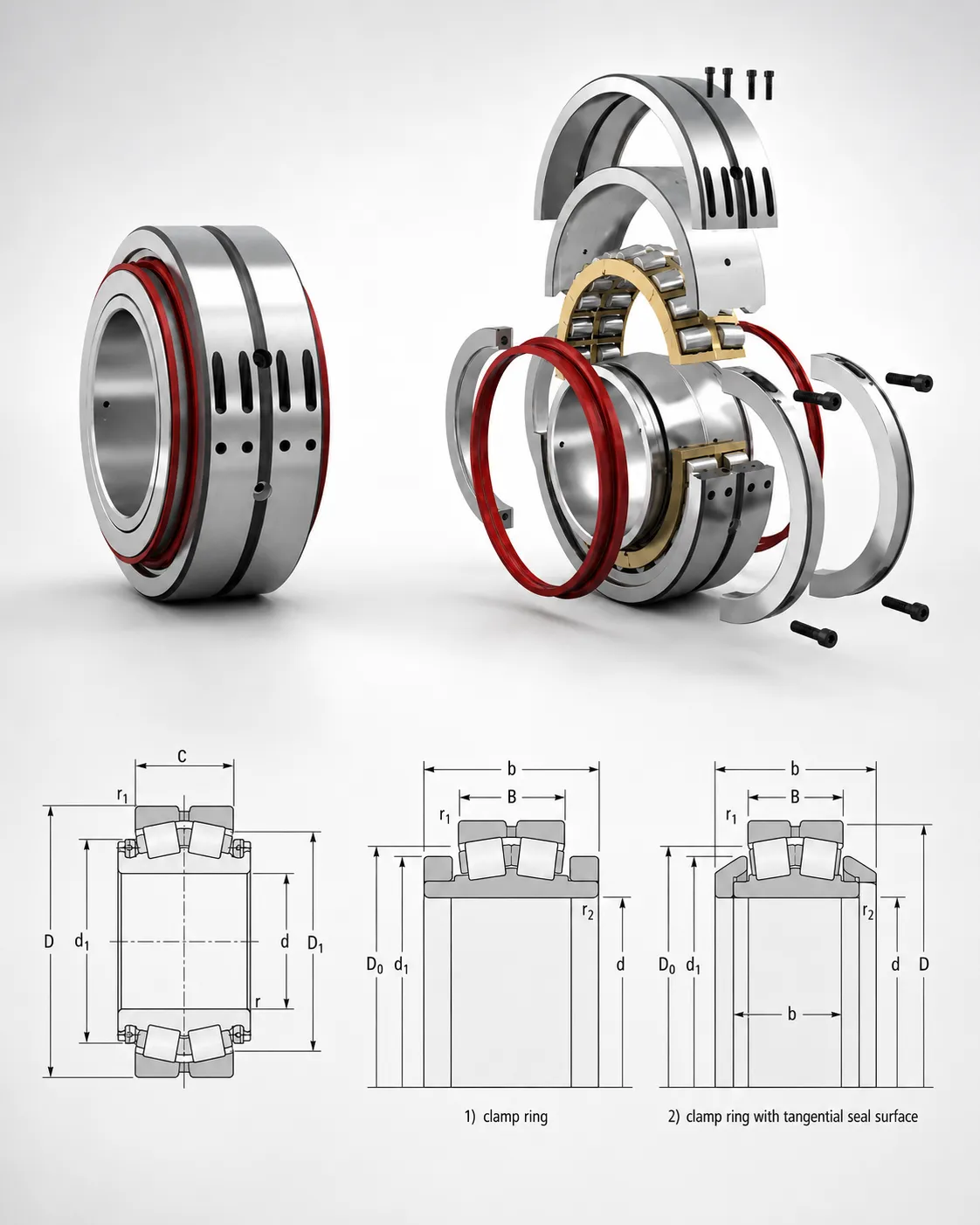 Split Spherical Roller Bearings