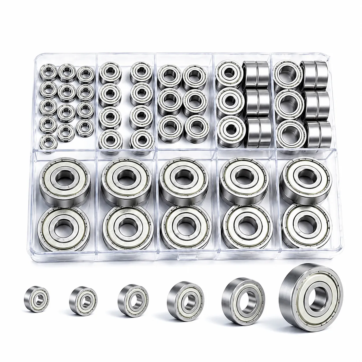 Custom ZZ deep groove ball bearing options for OEM projects