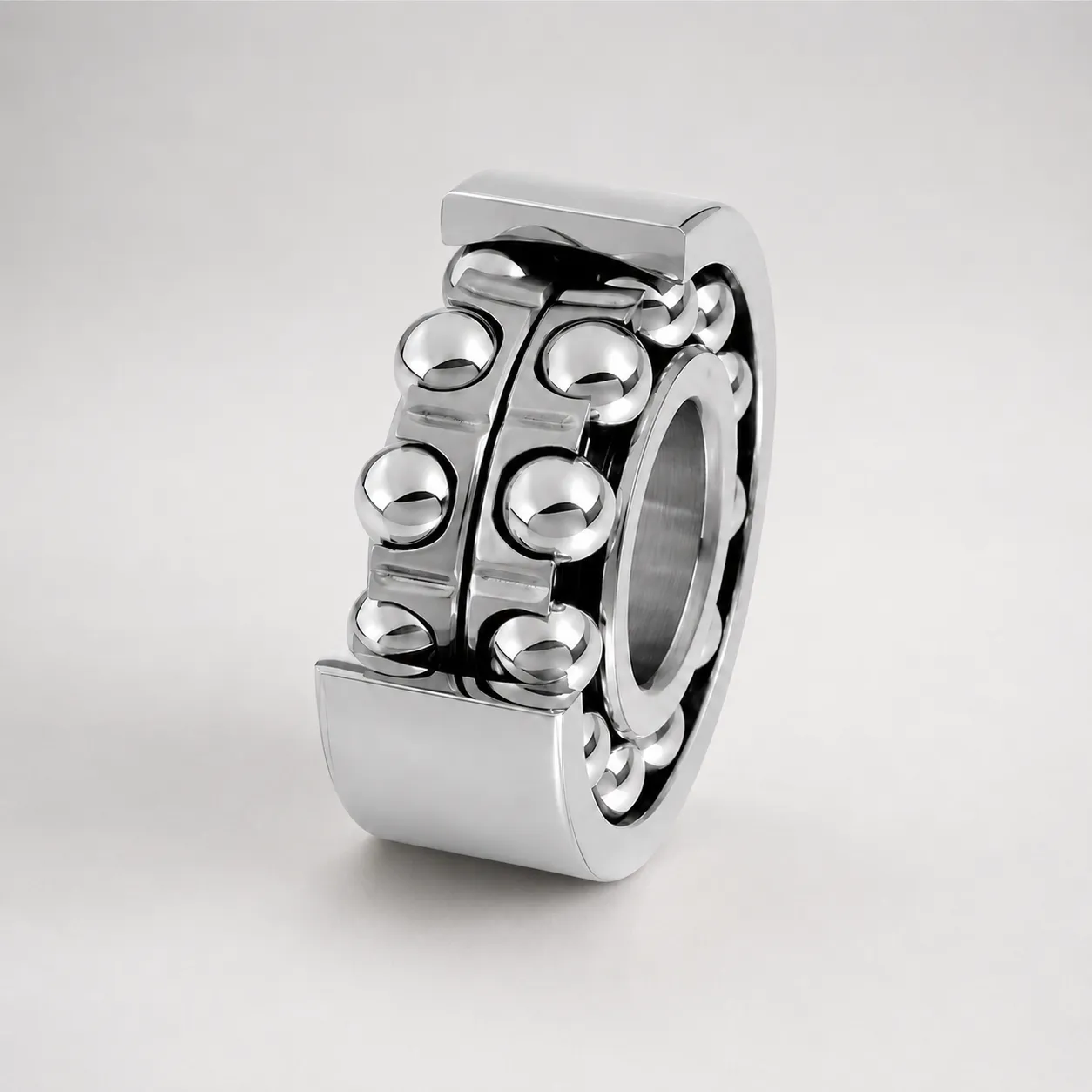 Double row deep groove ball bearing 45 degree product view
