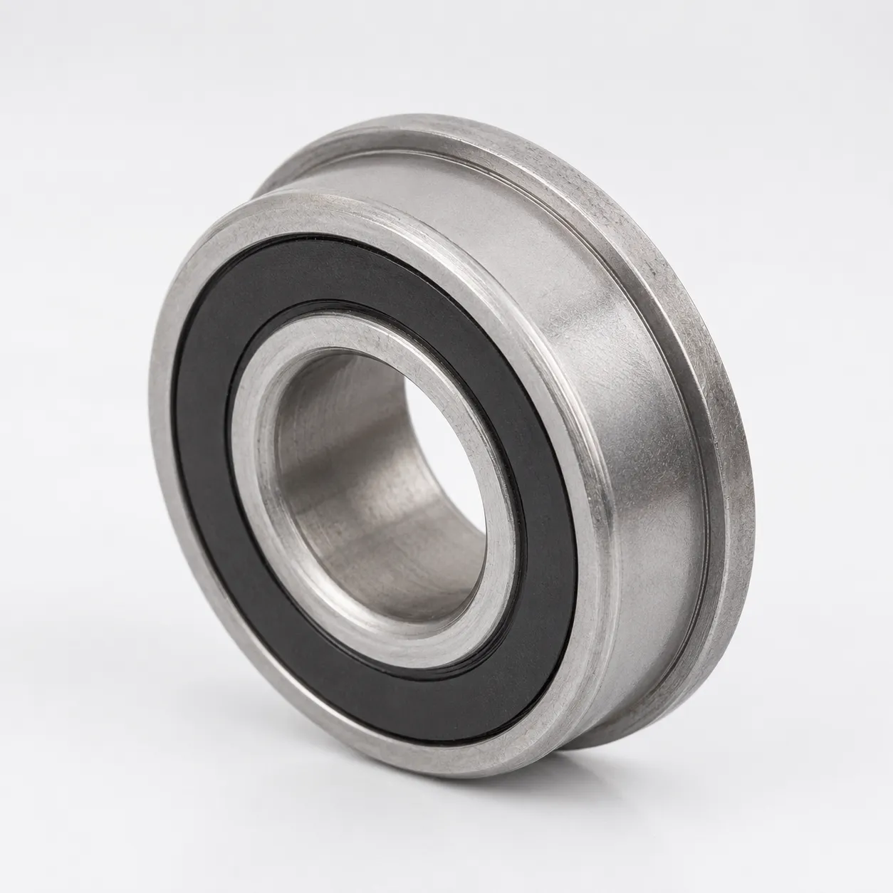 Flanged deep groove ball bearings