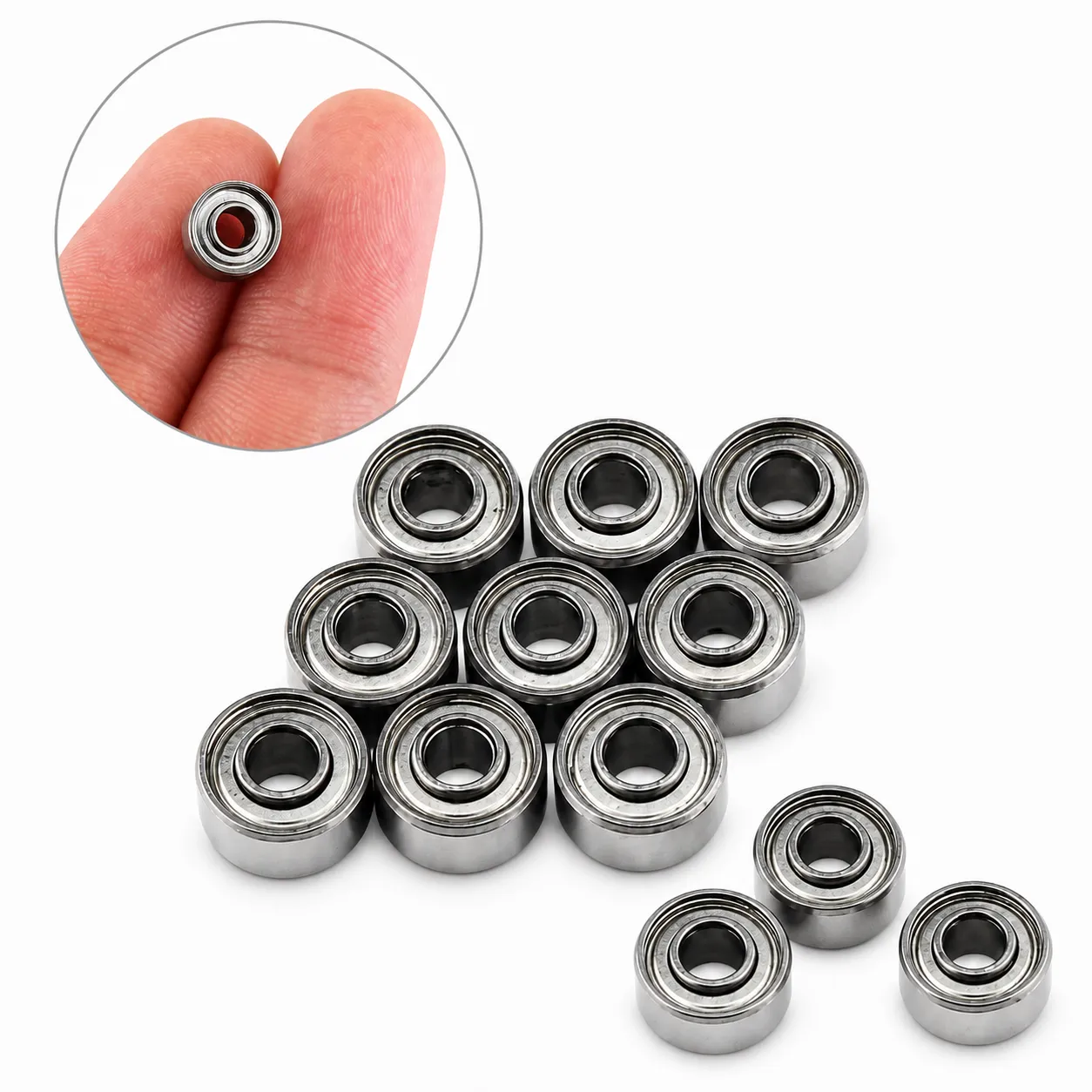 Miniature Shielded Deep Groove Ball Bearings