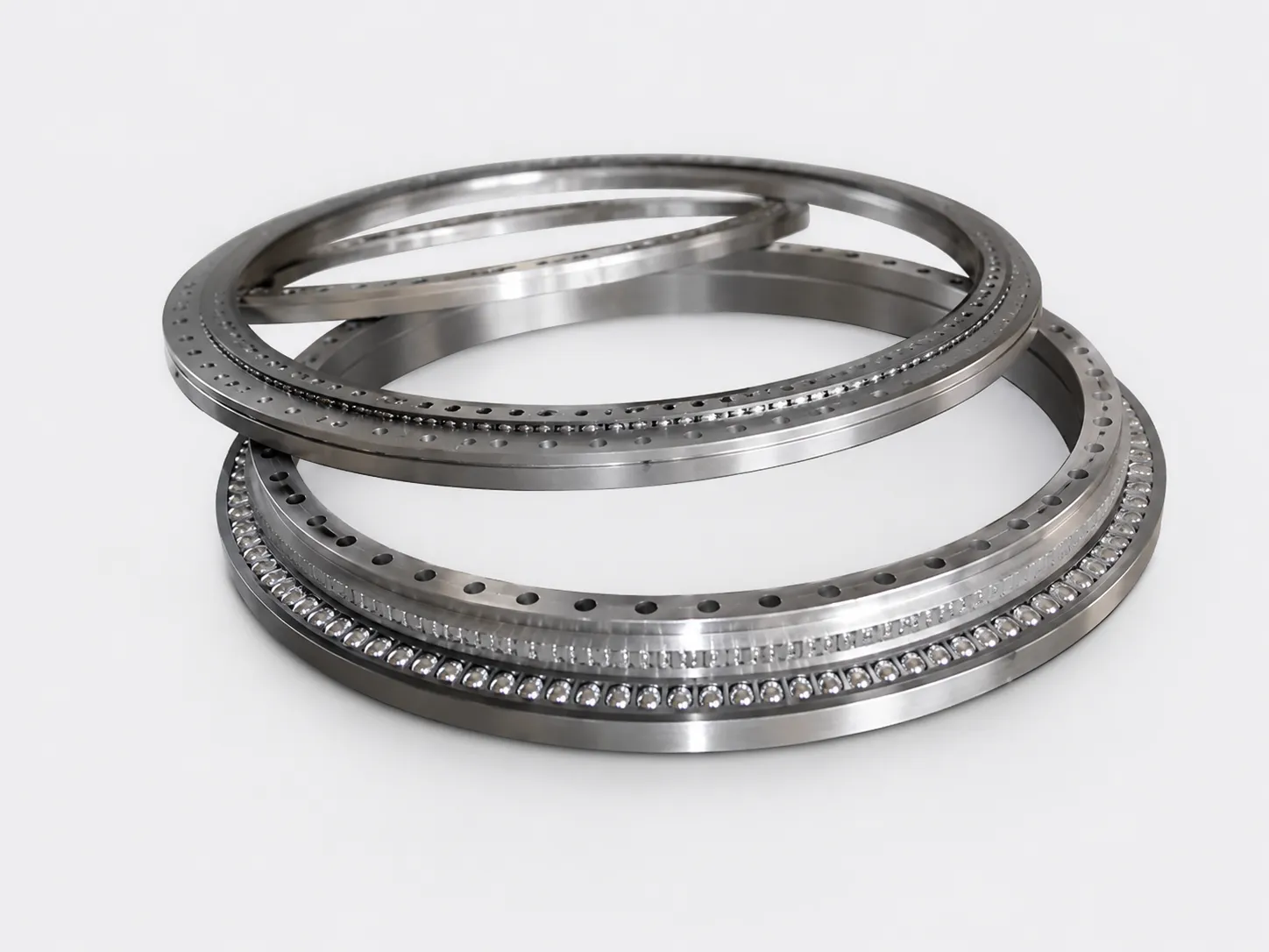 four point contact bearing for rotary tables