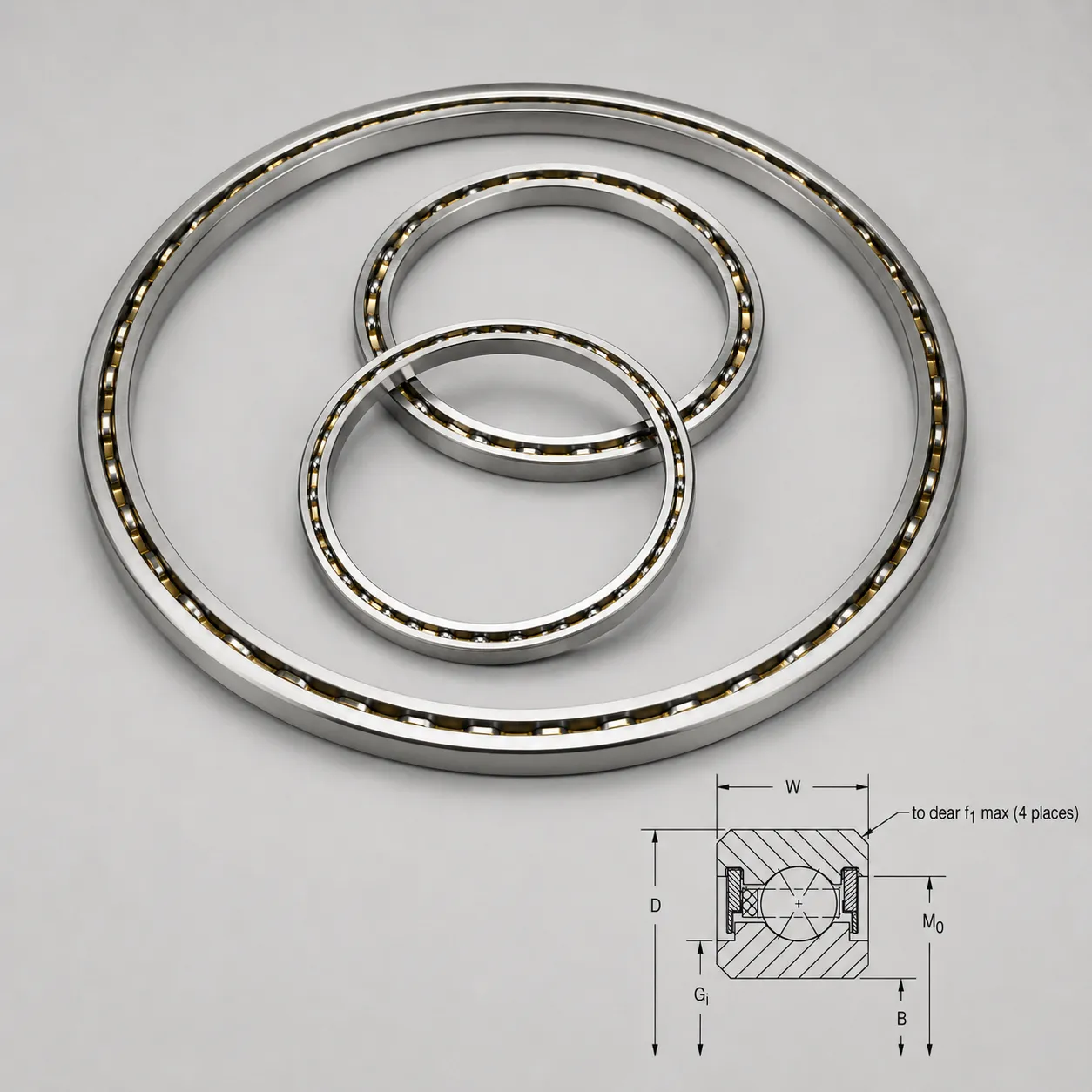 Structure of Type X Bearing